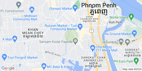 แผนที่ Boeung tumpun, เมียนเจ็ย, พนมเปญ