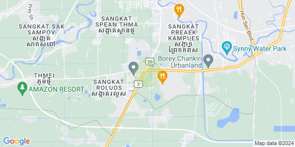 Mapa: Preaek Kampues, Dangkao, Phnom Penh