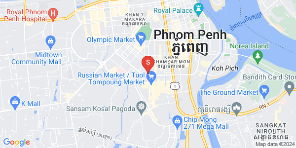 แผนที่ ตวลตุมปุง 1, จัมการมอน, พนมเปญ