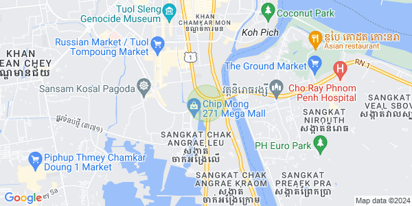 Mapa: Chak Angrae Leu, Meanchey, Phnom Penh