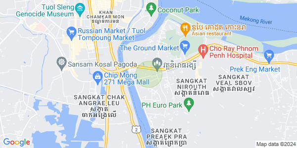 Map of Borey Peng Huoth: The Star Platinum Euro Ville