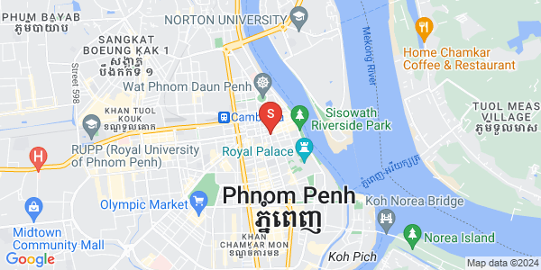 Chey Chumneah分区, 隆边区, 金边地图