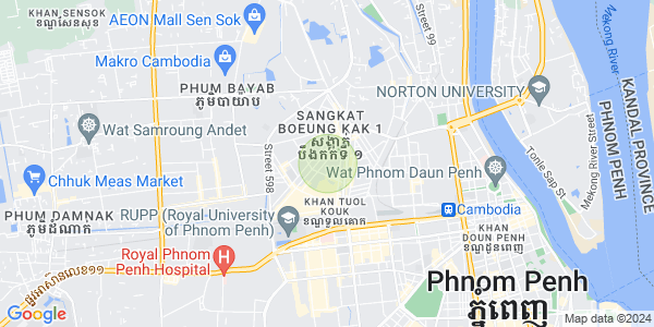 万谷湖1分区, 堆谷区, 金边地图