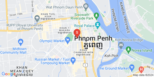 แผนที่ Boeung Prolit, เจ็ดมกรา, พนมเปญ