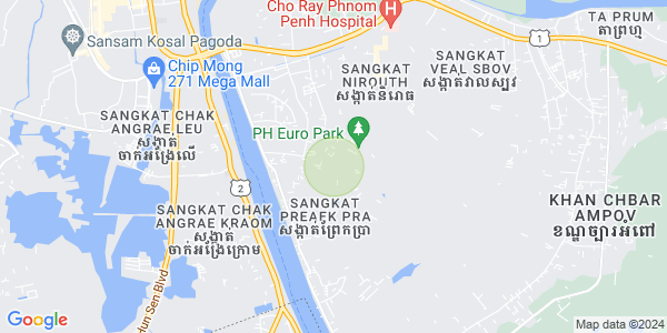 Nirouth구역, 철교두구, 프놈펜 지도