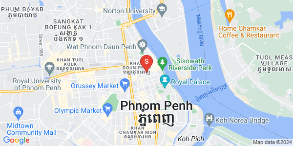 Mapa: Phnom Penh Thmey, Sen Sok, Phnom Penh