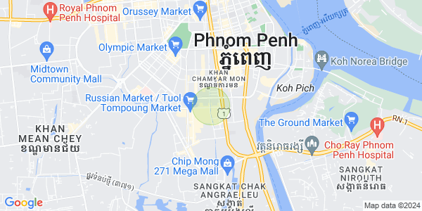 万禾密分区, 占卡蒙, 金边地图