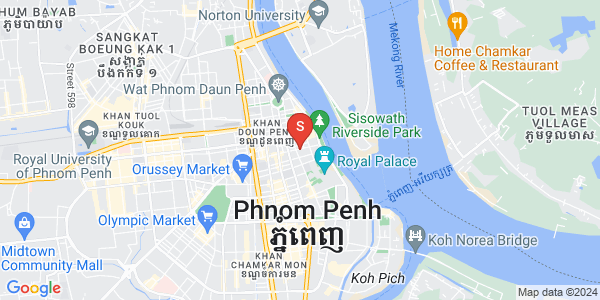 下市仔1分区, 隆边区, 金边地图