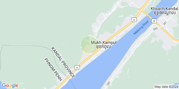 Mapa: Preaek Anhchanh, Mukh Kampul, Kandal