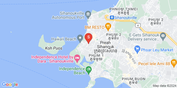 Mapa: Sangkat Buon, Sihanoukville