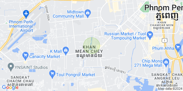 Carte de Stueng Mean chey 3, Meanchey, Phnom Penh
