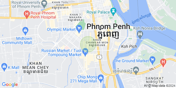 แผนที่ บีเคเค 3, บึงเกงกอง, พนมเปญ