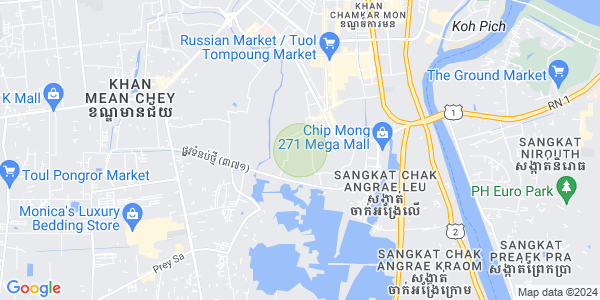 Mapa: Boeung Tumpun 2, Meanchey, Phnom Penh