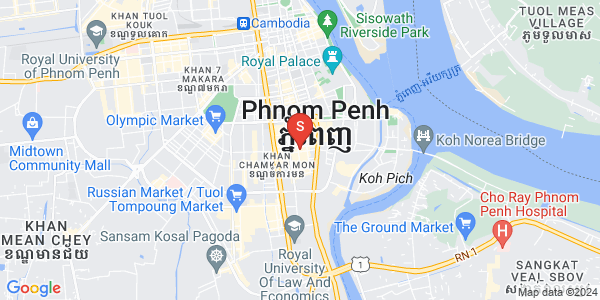 Карта Коук Рока, Прек Пноу, Пномпень