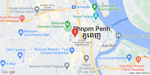 BKK 2, ボンケンコン, プノンペンの地図