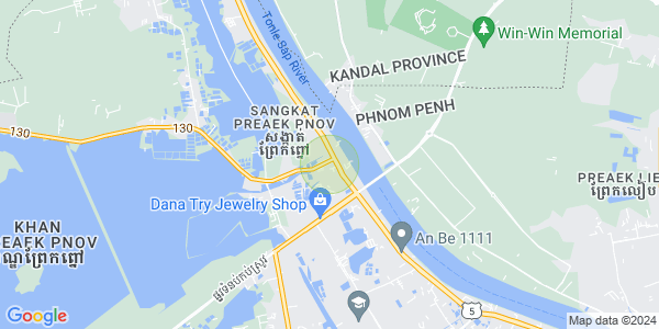 库克·罗卡, 仙市区, 金边地图