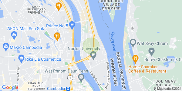 Mapa: Bak Kaeng, Chroy Changvar, Phnom Penh