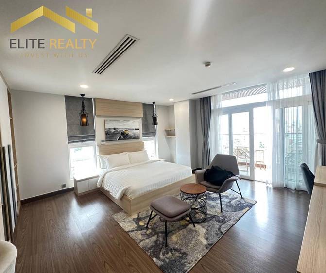 77 sqm Living Size Apartmán K pronájmu in Boeng Keng Kang