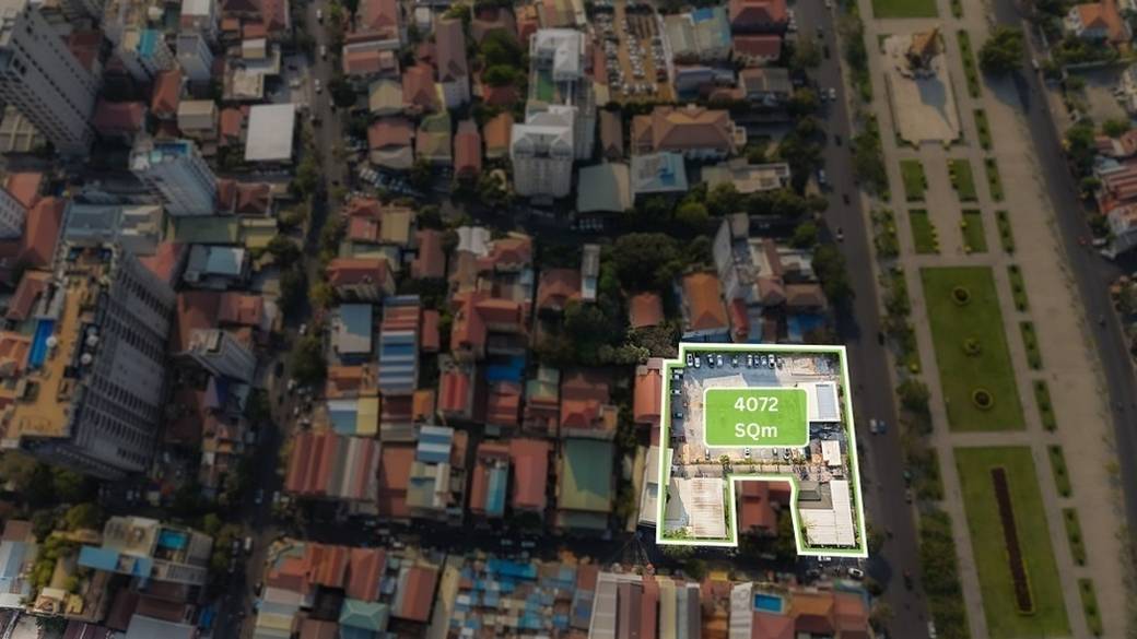 Tonle BassacLot出售，位于Tonle Bassac