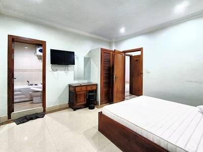 เซอร์วิสอพาร์ทเม้นท์ สำหรับเช่า 2 ห้องนอน ราคา $450