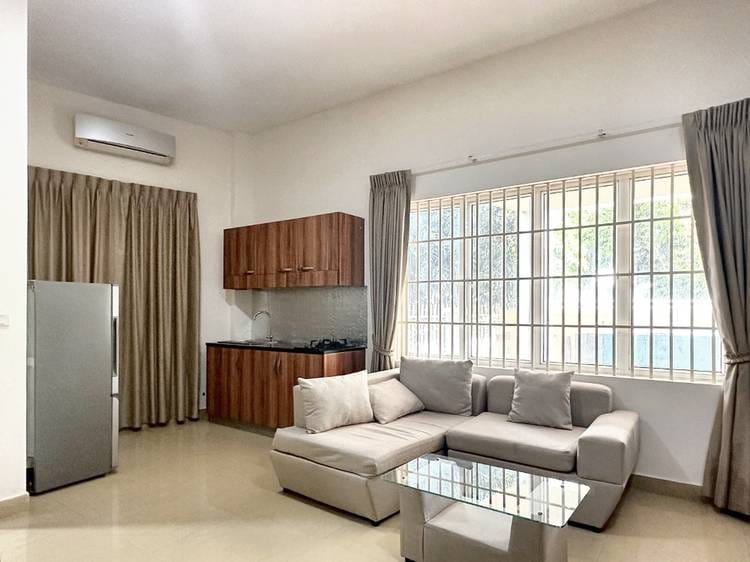 Studio Type À louer à Boeung Kak 1, Toul Kork, Phnom Penh