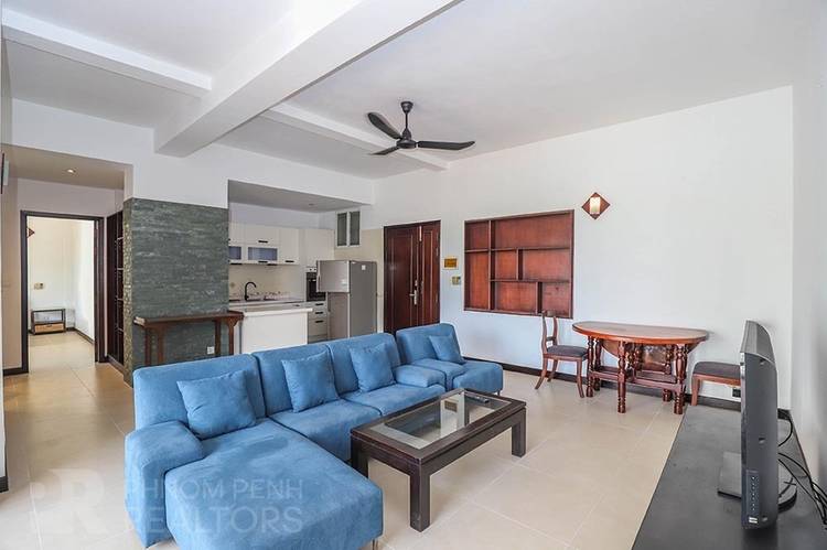 Tonle Bassac, Chamkarmon, Phnom Penh的平房出租