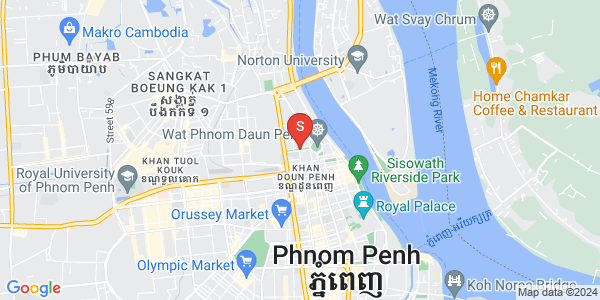 Mapa: Phnom Penh Thmey, Sen Sok, Phnom Penh