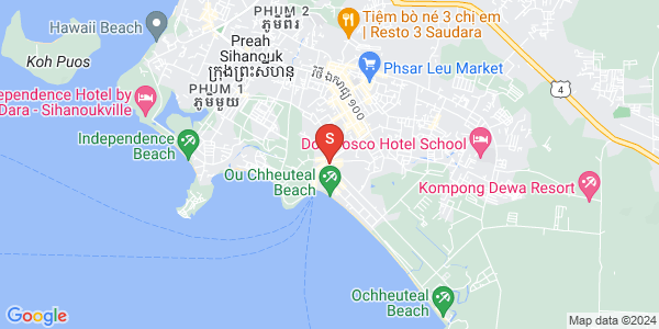 Map of Sangkat Buon, Sihanoukville