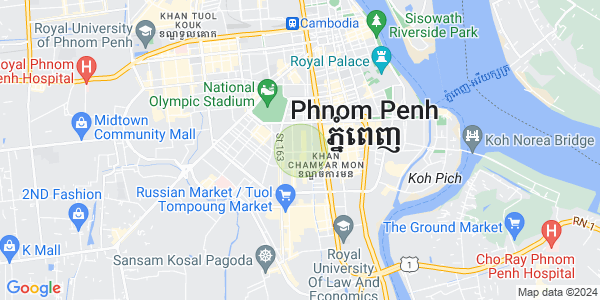 แผนที่ บีเคเค 3, บึงเกงกอง, พนมเปญ