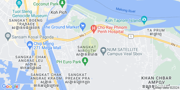Carte de Nirouth, Chbar Ampov, Phnom Penh