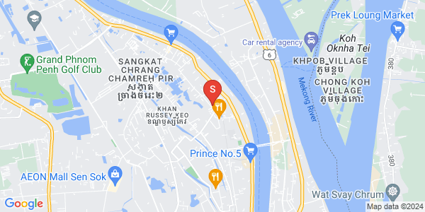 Mapa: Boeung Chhuk BT01, Kilomaetr Lekh Prammuoy, Russey Keo, Phnom Penh
