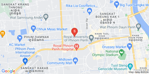 Carte de Phnom Penh Thmey, Sen Sok, Phnom Penh