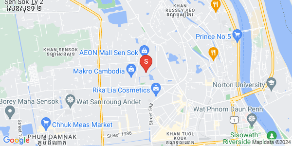 新金边, 森速区, 金边地图