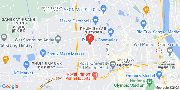 Mapa: Phnom Penh Thmey, Sen Sok, Phnom Penh