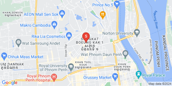 万谷湖1分区, 堆谷区, 金边地图