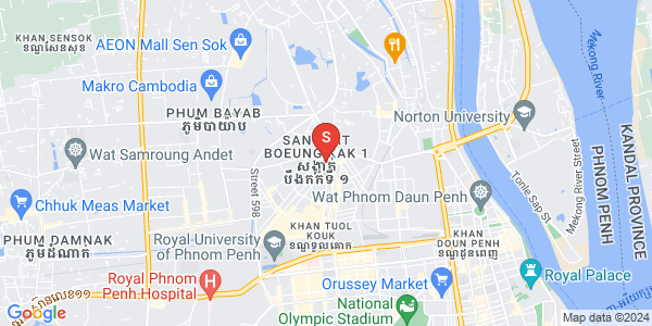 万谷湖1分区, 堆谷区, 金边地图