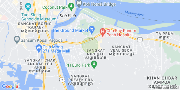 Borey Peng Huoth : The Star Platinum Mercurean II地图