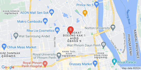 万谷湖1分区, 堆谷区, 金边地图