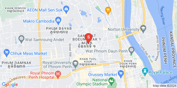 万谷湖1分区, 堆谷区, 金边地图