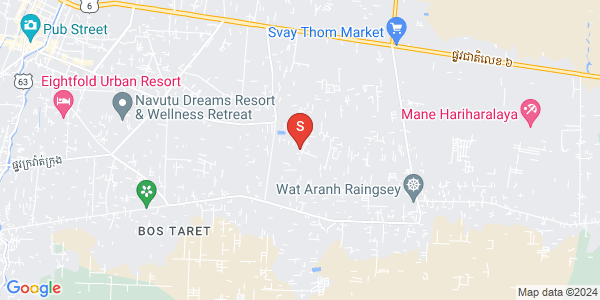 Mapa: Chreav, Siem Reap