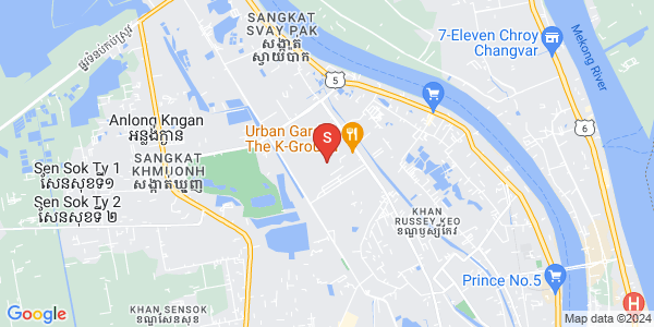 Mapa: 598 598, Chrang Chamres I, Russey Keo, Phnom Penh