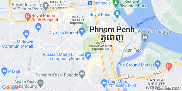 แผนที่ BKK 1, บึงเกงกอง, พนมเปญ