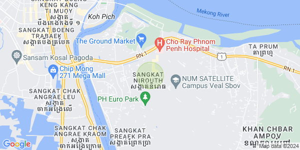 Map of Borey Peng Huoth: The Star Platinum Polaris​ II