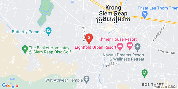 Map of 52 svaydankum, Svay Dankum, Siem Reap