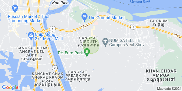 แผนที่ นิรุต, จบาร์อamเปา, พนมเปญ