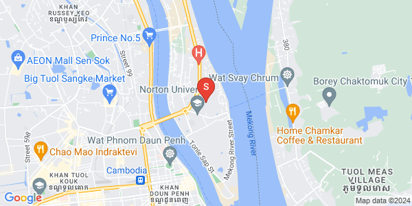 Carte de Chroy Changvar, Phnom Penh