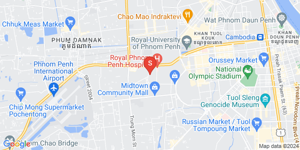 Map of Tuek Thla, Sen Sok, Phnom Penh