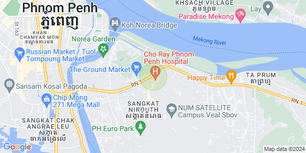 Nirouth分区, 铁桥头区, 金边地图