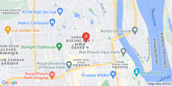 万谷湖1分区, 堆谷区, 金边地图