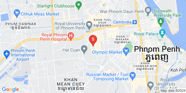 Mapa: Tuek L'ak 3, Toul Kork, Phnom Penh